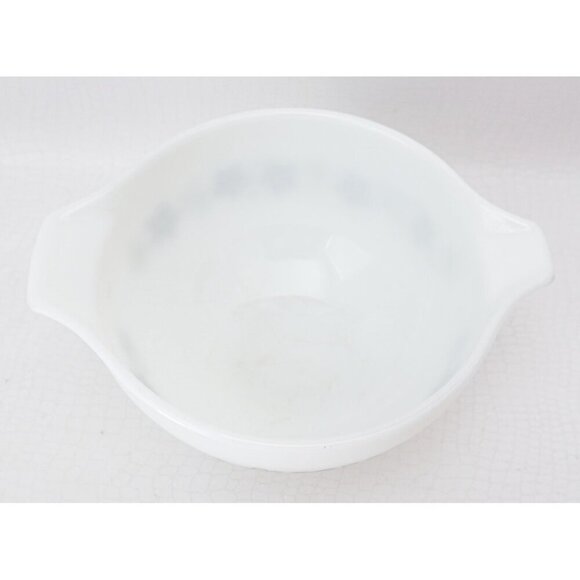 4 Vintage Pyrex Green Spring Blossom Crazy Daisy Cinderella Mixing Bowl Set - Picture 8 of 8